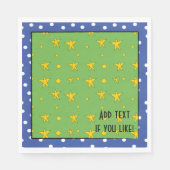 Serviette En Papier Noël Père Noël/Napkin Standard Personnaliser (Devant)