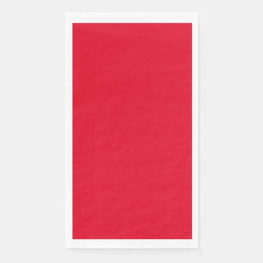 Serviette En Papier Noël rouge (Devant)
