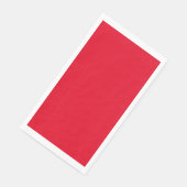 Serviette En Papier Noël rouge (Coin)