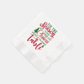 Serviette En Papier Noël saison de design de choix (Coin)