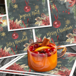 Serviette En Papier Noël Splendor Joyeux Noel