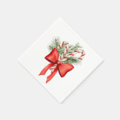 Serviette En Papier Noël Sucre de canne hiver Cocktail Napkin (Coin)