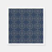 Serviette En Papier Noël Vacances Elégante Paix Joie Amour Simple (Devant)