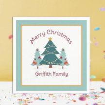 Noël! Vacances spéciales famille serviettes