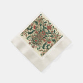 Serviette En Papier Noël victorien/classique/Vintage (Coin)