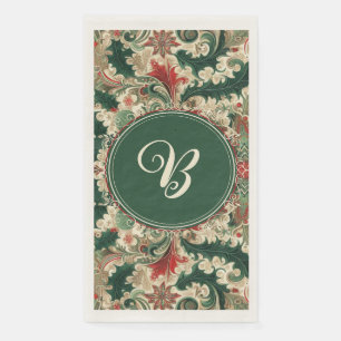 Serviette En Papier Noël Victorien/Classique/Vintage