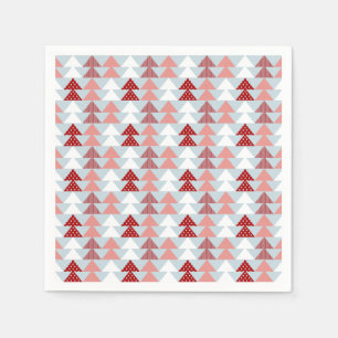 Serviette En Papier Noël Village Vacances Papier Motif Napkin