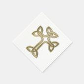 Serviette En Papier noeud de croix celtique (Coin)