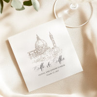 Noir et blanc | Mariage d'illustration italien