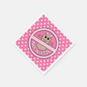 Serviette En Papier Noix ou Pas de noix genre révéler des serviettes (Coin)