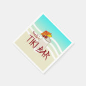 Serviette En Papier Nom de boisson congelée Tiki Bar (Coin)