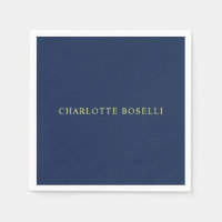 Nom de couleur bleu minimaliste classique professi