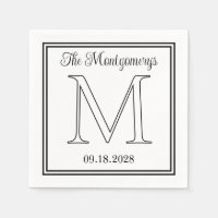 Nom de famille Date initiale et Mariage Double bor
