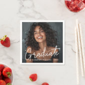 Serviette En Papier Nom du diplômé (En situation)