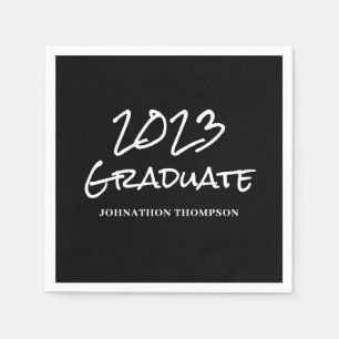 Serviette En Papier Nom du diplôme 2023