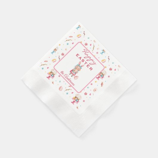 Serviette En Papier Nom, Joli Cocktail Pâques Coin (Coin)