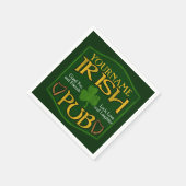 Serviette En Papier Nom personnalisé Irish Pub Papier serviettes (Coin)