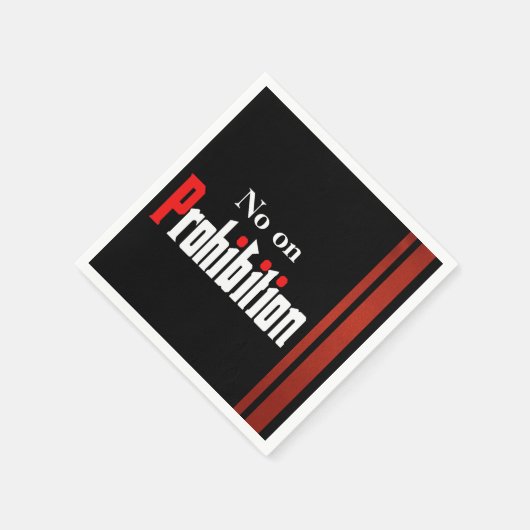 Serviette En Papier Non à l'interdiction (Coin)