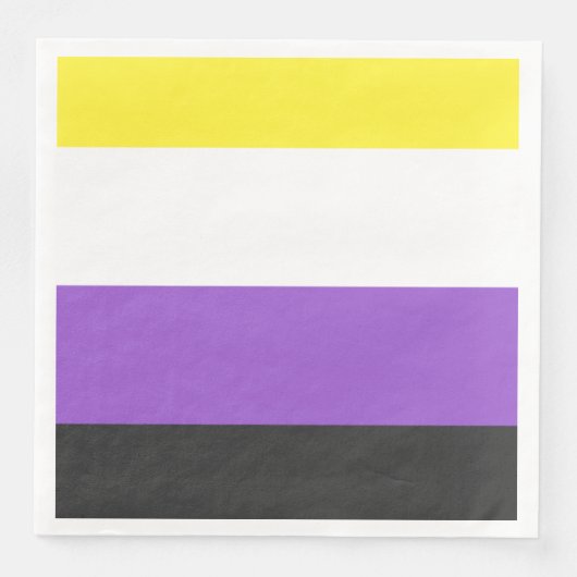 Serviette En Papier non binaire (Devant)