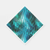 Serviette En Papier nonpareil kelpie turquoise : (Coin)