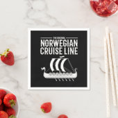 Serviette En Papier Norwegian Cruise Line Vikings Nordic (En situation)