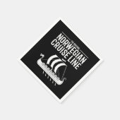 Serviette En Papier Norwegian Cruise Line Vikings Nordic (Coin)