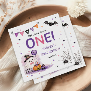 Serviette En Papier Nos petites serviettes d'anniversaire Halloween Bo