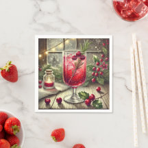 Nostalgale Verre de vacances Cranberry Spritz Déco