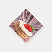 Serviette En Papier Nostalgie de Strawberry Shortcake (Coin)