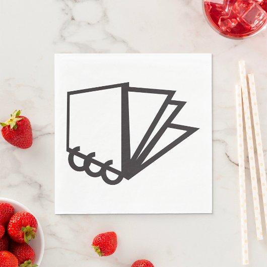 Serviette En Papier Notebook Pages Icon Paper Napkins