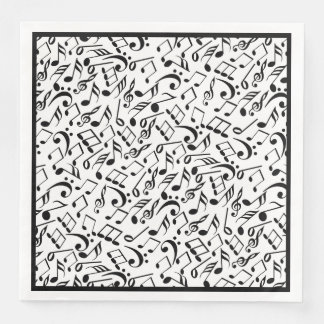 Serviette En Papier Notes