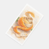Serviette En Papier Notes d'agrumes (Coin)