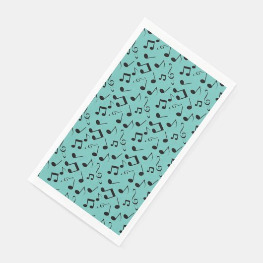 Serviette En Papier Notes musicales Design Serviette d'hôte serviettes (Coin)
