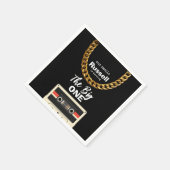 Serviette En Papier Notorious One 1st Birthday (Coin)