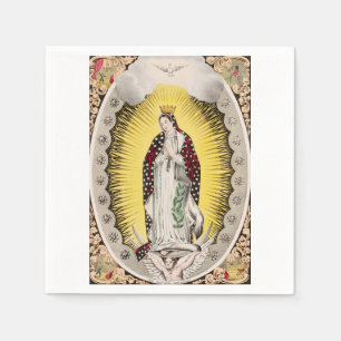 Serviette En Papier Notre-Dame de Guadalupe