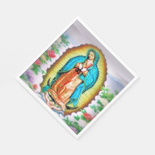 Serviette En Papier Notre-Dame de Guadalupe (Coin)