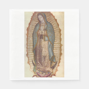 Serviette En Papier Notre-Dame de Guadalupe (Nuestra Señora) (Virgen)