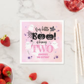 Serviette En Papier Notre Petit Boo A Deux Ans ! Anniversaire d'Hallow (En situation)