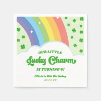 Notre Petit Charme Chanceux Rainbow Birthday Party