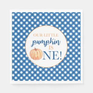 Serviette En Papier Notre petit citrouille nappe de naissance à carrea