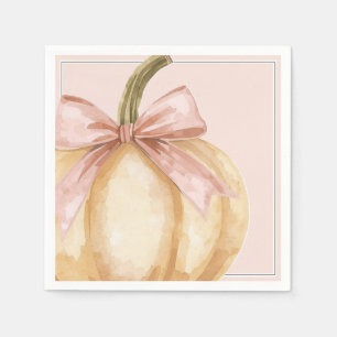 Serviette En Papier Notre petit Citrouille sur le chemin Baby shower d