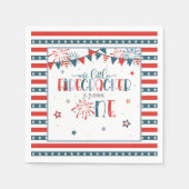 Serviette En Papier Notre petit panier 1er Anniversaire Papier serviet (Devant)