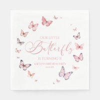 Notre Petit Papillon Soft Rose Anniversaire