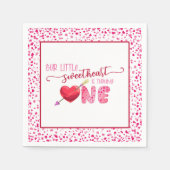 Serviette En Papier Notre petite amoureuse tourne une serviette - WH (Devant)