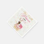 Serviette En Papier Notre petite princesse royale 1er anniversaire (Coin)