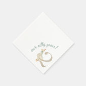 Serviette En Papier Notre Silly Goose 2e Anniversaire Napkin (Coin)