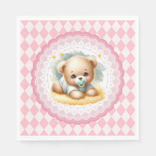 Serviette En Papier Nounours en peluche