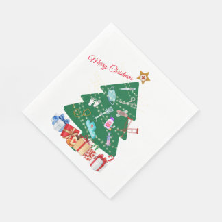 Serviette En Papier Nourrissons Joyeux Noël