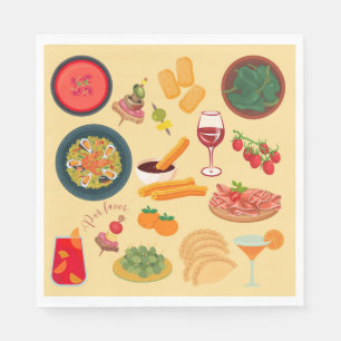 Serviette En Papier Nourriture Espagne