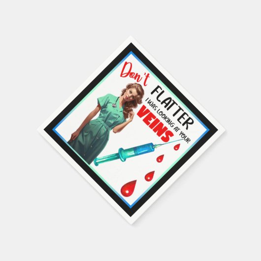 Serviette En Papier Nourriture Nostalgique mignonne_ Ne vous faites pa (Coin)